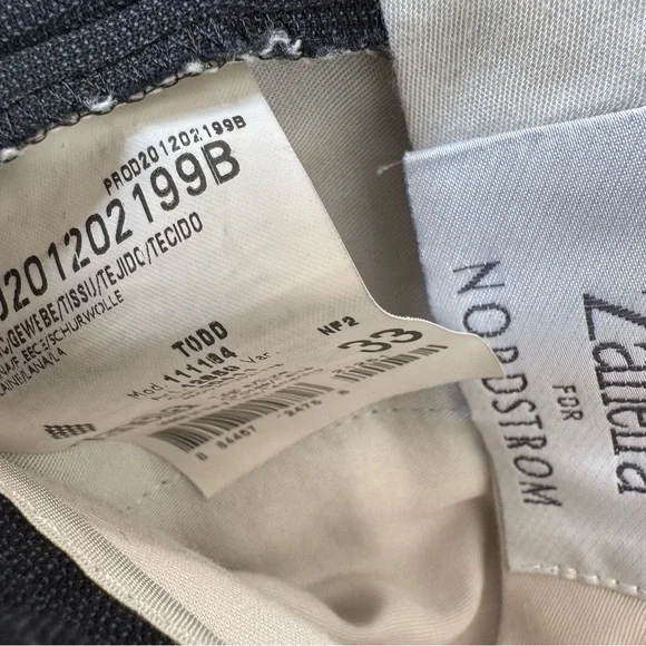 Zanella Midnight Blue Trousers Men’s SZ 34/30 - Picture 10 of 16